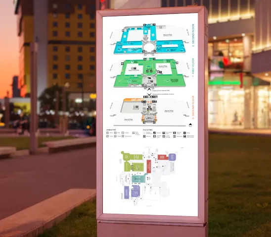 Dynamic Wayfinding Terminals